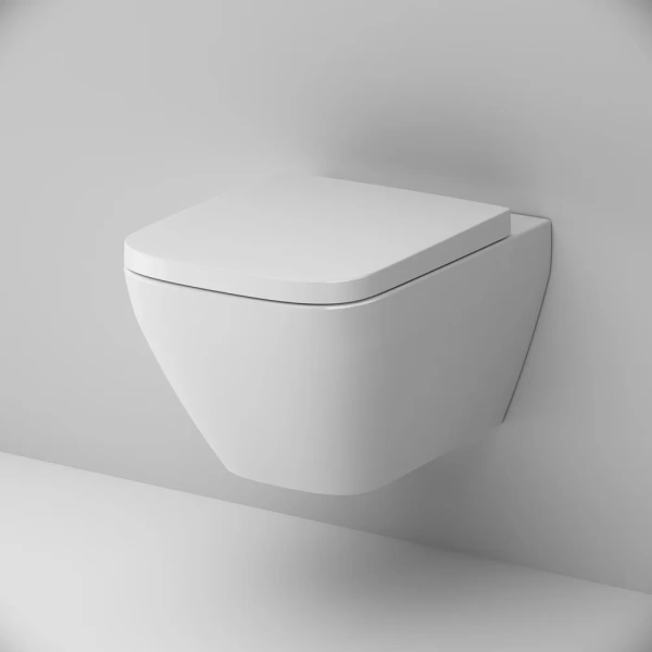 Комплект Унитаз подвесной AM.PM Spirit V2.0 FlashClean с микролифтом, белый + Инсталляция ProC I012707.0238 с кнопкой смыва ProC S, чёрная матовая фото в интернет-магазине «Wasser-Haus.ru»