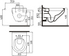 Комплект  Унитаз подвесной Bien Ion безободковый + Система инсталляции для унитазов AlcaPlast Jadromodul AM102/1120 + Кнопка смыва AlcaPlast ALCA M70 фото в интернет-магазине «Wasser-Haus.ru»