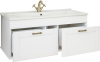 Мебель для ванной Sanflor Ванесса 105 подвесная, белая фото в интернет-магазине «Wasser-Haus.ru»