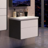 Мебель для ванной Roca Ronda 60 белый глянец, антрацит фото в интернет-магазине «Wasser-Haus.ru»
