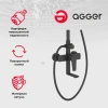 Душевая стойка Agger Brilliant A0393344 черный фото в интернет-магазине «Wasser-Haus.ru»
