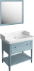 Мебель для ванной Kerama Marazzi Provence 80 синяя фото в интернет-магазине «Wasser-Haus.ru»