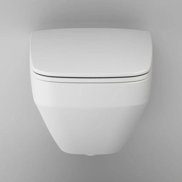 Унитаз подвесной AM.PM Inspire V2.0 FlashClean с микролифтом, белый матовый фото в интернет-магазине «Wasser-Haus.ru»