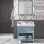 Мебель для ванной Kerama Marazzi Provence 80 синяя фото в интернет-магазине «Wasser-Haus.ru»
