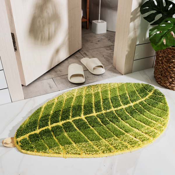 Коврик Carnation Home Fashions Water Leaves 45х75 см фото в интернет-магазине «Wasser-Haus.ru»