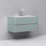 Мебель для ванной Am.Pm Sensation 100 подвесная, мятная фото в интернет-магазине «Wasser-Haus.ru»