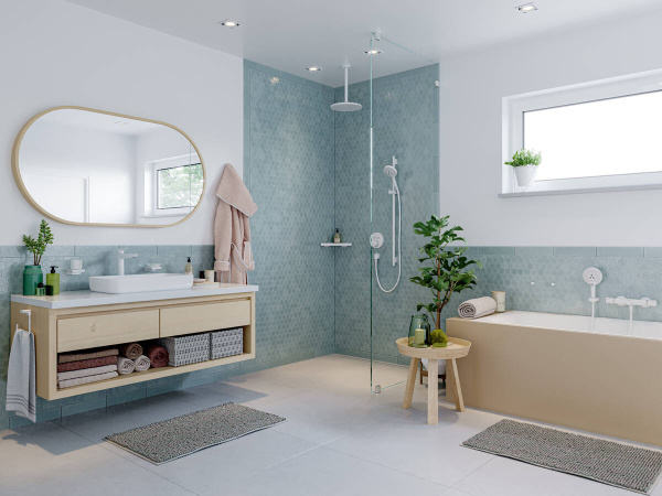 Полотенцедержатель Hansgrohe AddStoris 41754700 матовый белый фото в интернет-магазине «Wasser-Haus.ru»