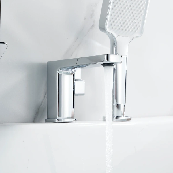 Смеситель на борт ванны Shevanik S9912, хром фото в интернет-магазине «Wasser-Haus.ru»
