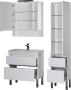 Мебель для ванной Aquanet Виго 80 белая фото в интернет-магазине «Wasser-Haus.ru»
