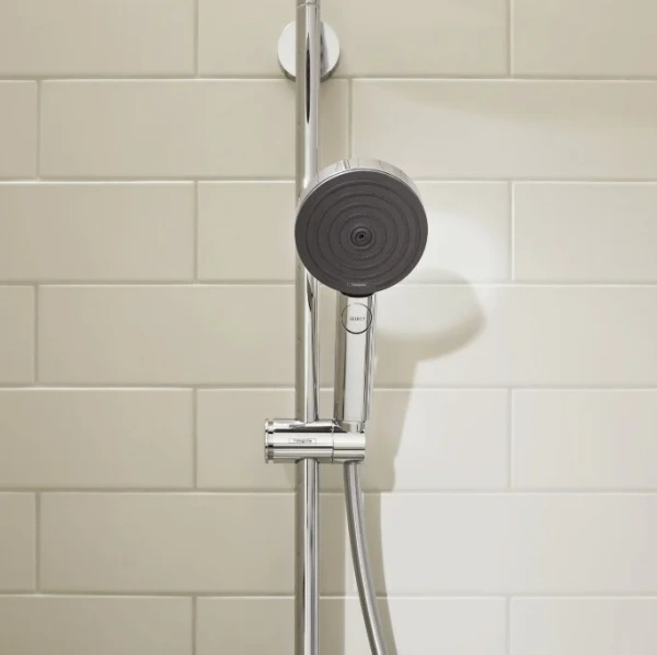 Душевая стойка Hansgrohe Pulsify Showerpipe 260 1jet 24220000, хром фото в интернет-магазине «Wasser-Haus.ru»