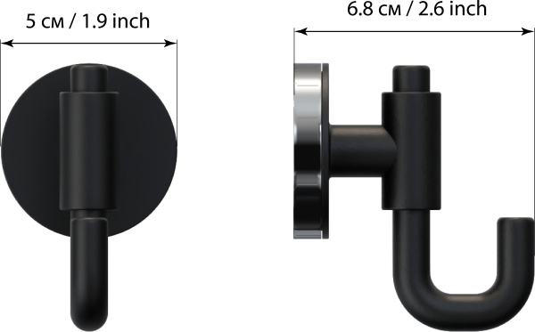 Крючок Fora Lord FOR-LORD054WT фото в интернет-магазине «Wasser-Haus.ru»