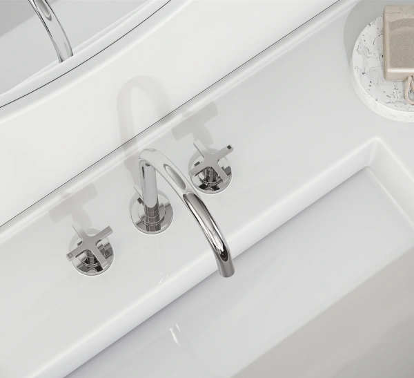 Смеситель для раковины Kludi Nova Fonte Classic 201430520 фото в интернет-магазине «Wasser-Haus.ru»