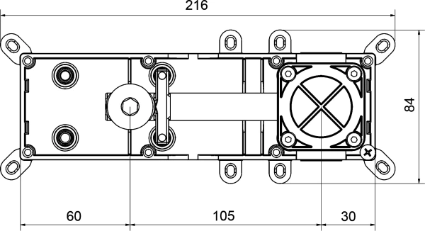 Смеситель для раковины IB Rubinetterie Industria ID206CC-19 С ВНУТРЕННЕЙ ЧАСТЬЮ chrome фото в интернет-магазине «Wasser-Haus.ru»