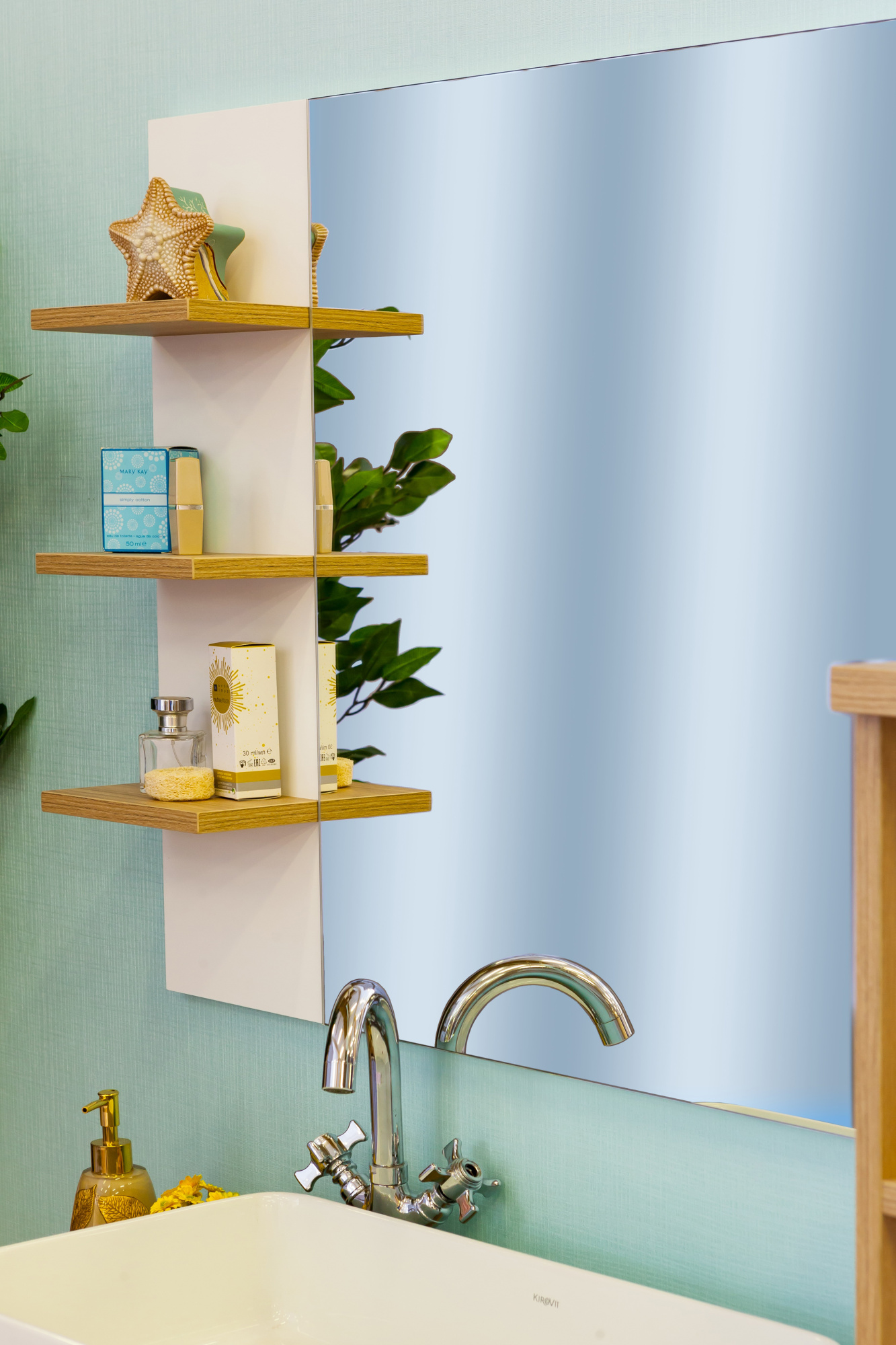 Мебель для ванной Sanflor Ингрид 80 фото в интернет-магазине «Wasser-Haus.ru»
