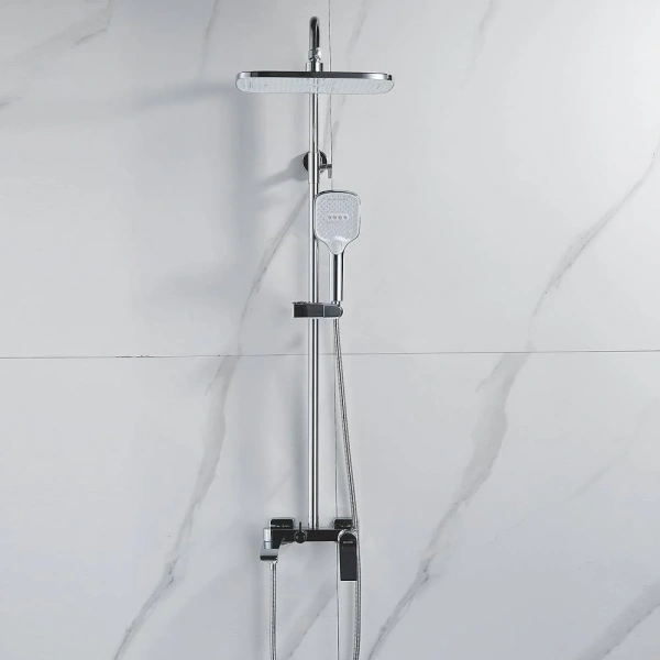 Душевая стойка Shevanik S4136, хром фото в интернет-магазине «Wasser-Haus.ru»