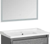 Мебель для ванной ASB-Woodline Лорена 80 grigio фото в интернет-магазине «Wasser-Haus.ru»