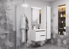 Мебель для ванной Акватон Рене 60 белый, грецкий орех фото в интернет-магазине «Wasser-Haus.ru»