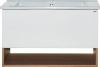 Мебель для ванной Misty Невада 85 подвесная, белая, вишня верона фото в интернет-магазине «Wasser-Haus.ru»