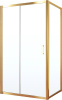 Душевой уголок Vegas Glass ZP+ZPV TUR NOVO 140*90 09 01 профиль золото, стекло прозрачное фото в интернет-магазине «Wasser-Haus.ru»