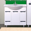 Мебель для ванной Misty Жасмин 75 белая эмаль фото в интернет-магазине «Wasser-Haus.ru»