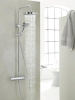 Душевая стойка Kludi Zenta dual shower system 6609505-00 фото в интернет-магазине «Wasser-Haus.ru»