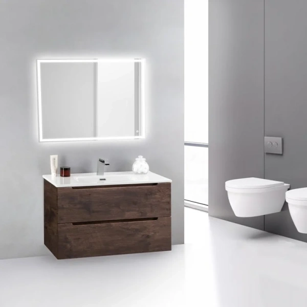 Тумба с раковиной BelBagno Etna 39 70 rovere moro фото в интернет-магазине «Wasser-Haus.ru»