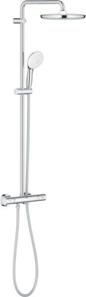 Душевая стойка Grohe Tempesta 26670001, с термостатом, хром фото в интернет-магазине «Wasser-Haus.ru»