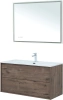 Мебель для ванной Aquanet Lino 100 дуб веллингтон фото в интернет-магазине «Wasser-Haus.ru»
