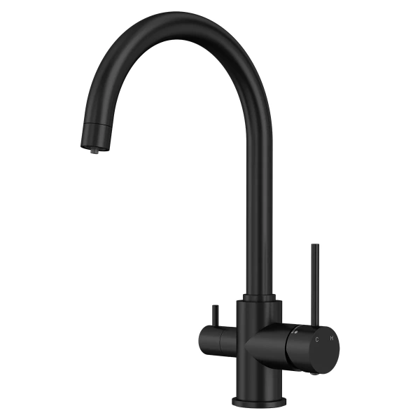 Смеситель для кухни Elghansa Kitchen Pure Water 56B5216-Black black фото в интернет-магазине «Wasser-Haus.ru»