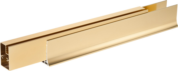 Душевой уголок Vegas Glass ZP+ZPV 120*90 09 01 профиль золото, стекло прозрачное фото в интернет-магазине «Wasser-Haus.ru»