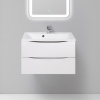 Мебель для ванной BelBagno Marino 75 bianco opaco фото в интернет-магазине «Wasser-Haus.ru»
