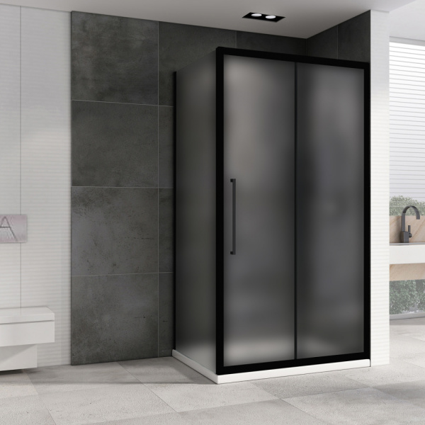 Душевой уголок ABBER Schwarzer Diamant AG30170BMH-S100BM фото в интернет-магазине «Wasser-Haus.ru»