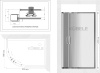 Душевой уголок Kubele DE018RBG-CLN-BLMT-95х80х200 фото в интернет-магазине «Wasser-Haus.ru»