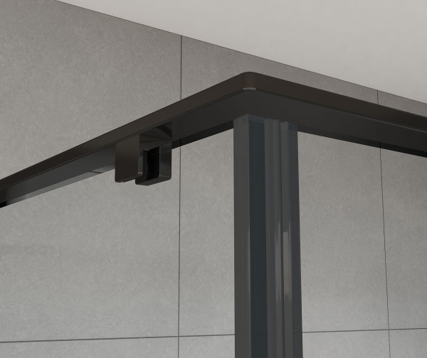 Душевой уголок Vincea Arno VSR-1A9012CLB 120x90 см, профиль черный фото в интернет-магазине «Wasser-Haus.ru»