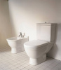 Комплект унитаз-компакт Duravit Starck 3 0126090000, с бачком и крышкой-сиденьем фото в интернет-магазине «Wasser-Haus.ru»