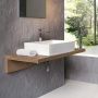 Мебель для ванной Ravak столешница L 120 темный орех фото в интернет-магазине «Wasser-Haus.ru»