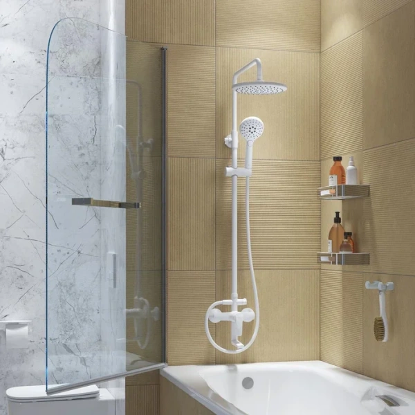 Душевая стойка IDDIS Ray RAYWT3Fi06 белый фото в интернет-магазине «Wasser-Haus.ru»