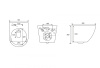 Комплект подвесной унитаз ABBER Bequem AC1100 белый с инсталляцией AC0105 и кнопкой AC0121 хром фото в интернет-магазине «Wasser-Haus.ru»