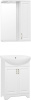 Мебель для ванной Style Line Олеандр-2 55 Люкс, белая фото в интернет-магазине «Wasser-Haus.ru»