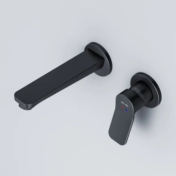 Смеситель для раковины AM.PM X-Joy F85A72622 С ВНУТРЕННЕЙ ЧАСТЬЮ, черный фото в интернет-магазине «Wasser-Haus.ru»