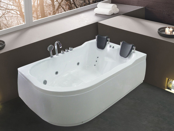 Акриловая ванна Royal Bath Norway RB331100K-R 180x120, правая, с каркасом фото в интернет-магазине «Wasser-Haus.ru»