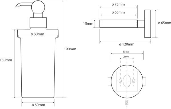 Дозатор Bemeta Retro 144109017 фото в интернет-магазине «Wasser-Haus.ru»