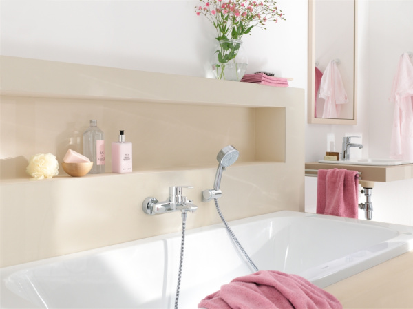 Смеситель Grohe Eurostyle Cosmopolitan 33591002 для ванны с душем фото в интернет-магазине «Wasser-Haus.ru»