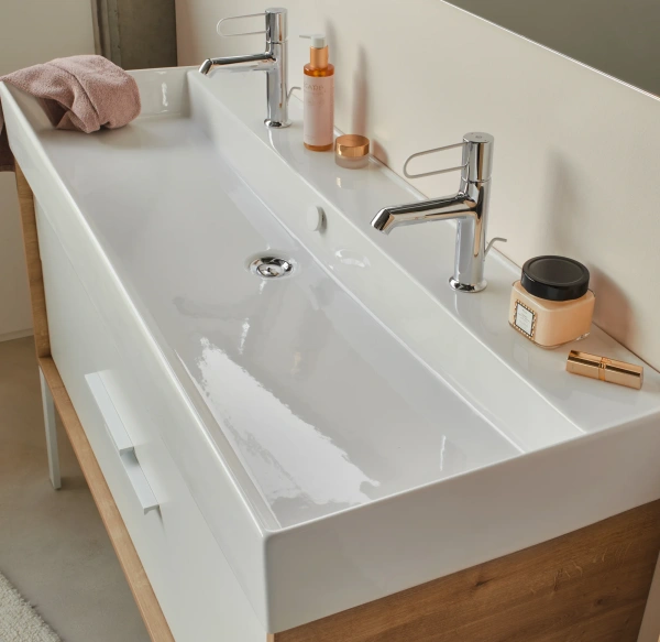 Раковина Jacob Delafon Vivienne EXBK112-00 120 см фото в интернет-магазине «Wasser-Haus.ru»