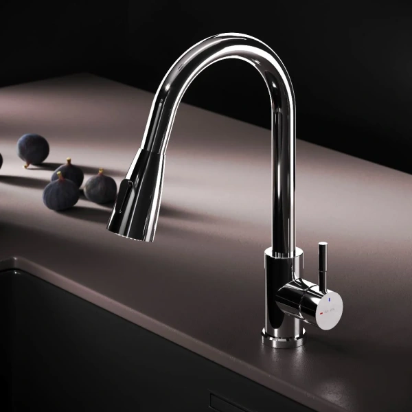 Смеситель для кухни AM.PM X-Joy S F85B07500, хром фото в интернет-магазине «Wasser-Haus.ru»