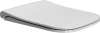 Унитаз приставной GSI Nubes 961011 безободковый, с микролифтом фото в интернет-магазине «Wasser-Haus.ru»