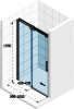 Душевая дверь в нишу Riho SZ OCEAN GU0200100 фото в интернет-магазине «Wasser-Haus.ru»
