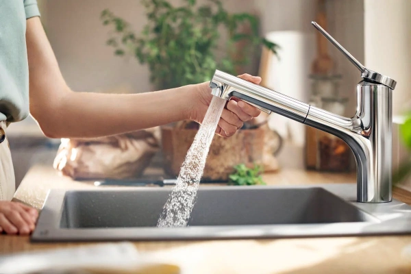 Смеситель для кухни Hansgrohe Zesis M33 74803000 механизм sBox lite, хром фото в интернет-магазине «Wasser-Haus.ru»