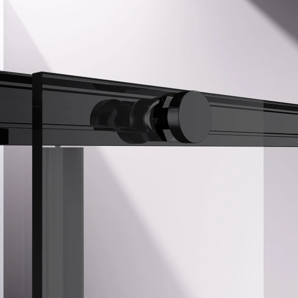 Душевой уголок Vincea Slim-N VSS-4SN9010CLB 100x90, профиль черный фото в интернет-магазине «Wasser-Haus.ru»