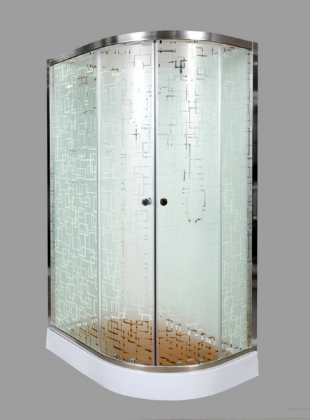 Душевая кабина DTO Em EM1512 L/R N 120 x 80 см, без крыши фото в интернет-магазине «Wasser-Haus.ru»